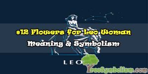 #12 Flowers for Leo Woman - Meaning & Symbolism