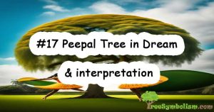 #17 Peepal Tree in Dream & interpretation