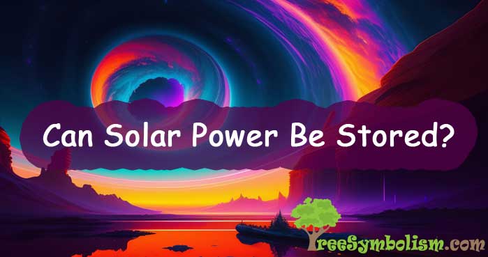 Can Solar Power Be Stored?